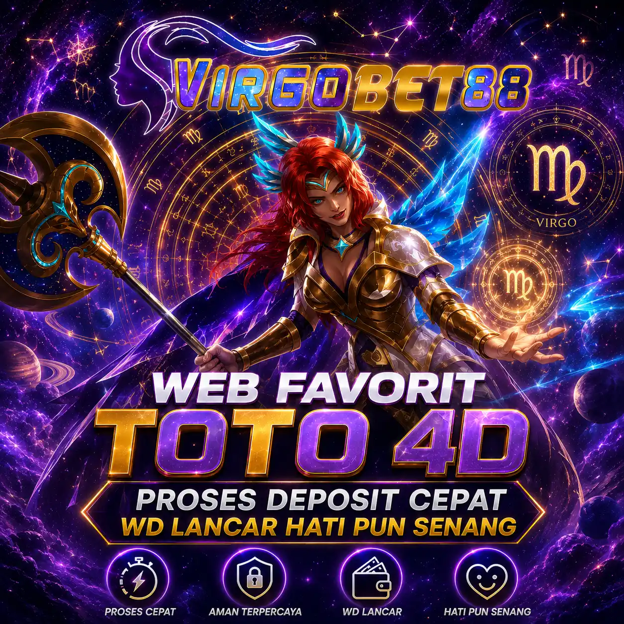 VIRGOBET88 > Web Favorit Toto 4D Proses Deposit Cepat WD Lancar Hati Pun Senang